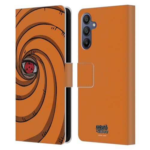 Étui Portefeuille Naruto Masque Tobi pour Samsung Galaxy A15 en Mode Vidéo