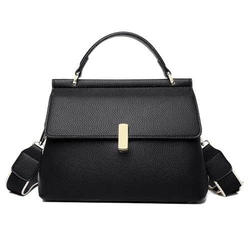 Fashions PU Leather Shoulder Bag Slouchy Tote Bag For Women Cute Designer Handbags