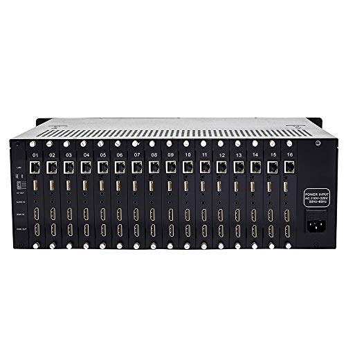 HaiweiTech 16-Channel IP Transcoder: Best 16 Channel Encoders for IP transcoding (H.264/H.265,  16 HDMI)