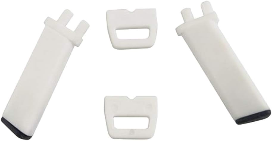 Fenteer 4pcs Landing Gear Folding Plastic for E58 S168 JY019 RC Quadcopter Accessories, White, as described