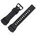 Produktbild Casio Uhrenarmband 28mm Kunststoff Schwarz - W-735H