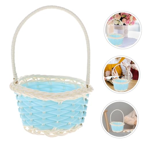 Mini panier plastique PP pour décoration table de baby shower