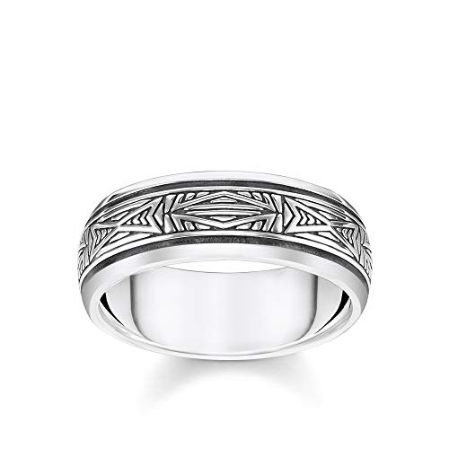 THOMAS SABO Ring Ornamente silber 925 Sterlingsilber, Geschwärzt