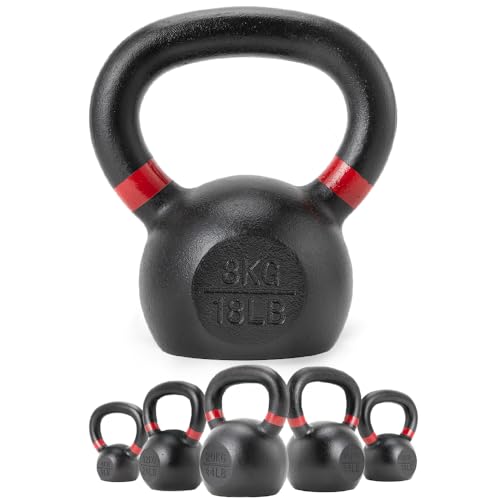Gallant Cast Iron Kettlebell - Heavy Weight Kettlebells For Full Body Workout Revolution Dumbbell Set - Weight, Fitness, Training, Home Gym Equipment - Suitable For Men And Women