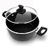 Produktbild Caroni kreative Plus Stieltopf, Aluminium, schwarz metallic, 24 cm