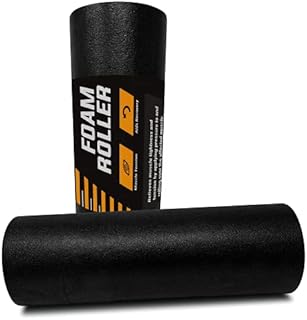 We R Fitness Foam Roller 90 cm long For Fitness & Muscle Massage Deep Tissue Trigger-Point Therapy. Relieves Tension, Aches & Pains in Back & Body - Yoga, Pilates, Stretching & Home Workouts
