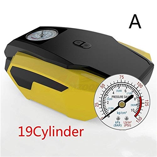 Portable Inflatable LED Digital Display Air Compressor Pump,Multi-Function Car Tire Electric Air Pump 12V Car Air Pump,A