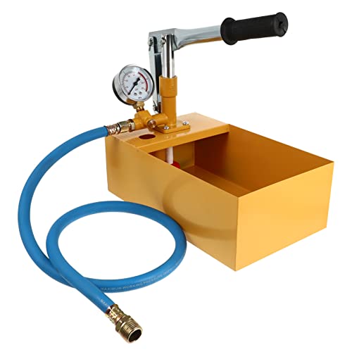 ULTECHNOVO 40 kg Aluminium Wasserdruckprüfpumpe Hydrostatische Pumpe Handpumpe Prüfgerät für Brunnenregner Feuerlöschsystem Bewässerungssysteme