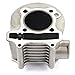 Trkimal GY6 150cc 57.4mm Bore Cylinder kit with Piston Kit 4 Stroke 152QMI 157QMJ for TAOTAO JONWAY ZNEN Roketa ATV Moped Go-Kart