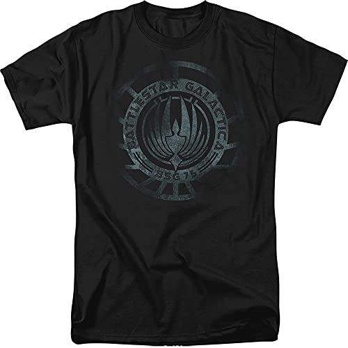 Battlestar Galactica (New) Faded Emblem Mens Short Sleeve Shirt #TOP1