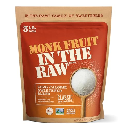 MONK FRUIT IN THE RAW, 48 oz Baker's Bag, Pack