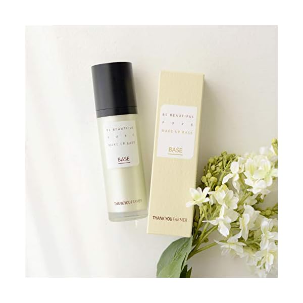 THANKYOU FARMER Be Beautiful Pure Make Up Base Green SPF30+ PA++ | Correcting Redness and Uneven Tone | 1.40 Fl Oz (40ml)