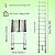 Telescoping Ladder 16.5FT Aluminum Lightweight Extension Collapsible Compact Ladder Adjustable Height 5M Attic Ladder Easy to Carry for Home Use Roof RV Outdoor EN131 Safe Standard 330lb Max Load
