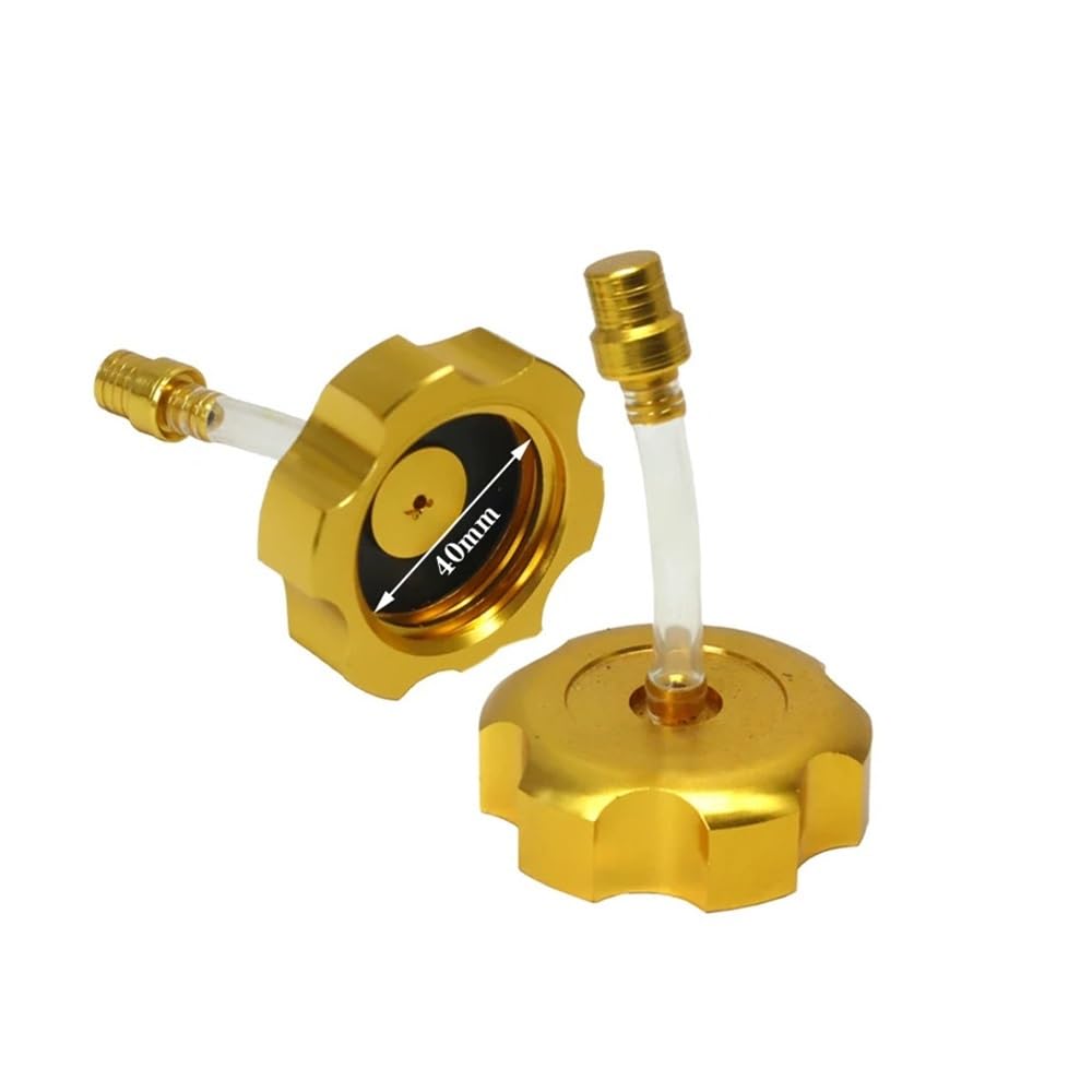 Tappo Serbatoio Carburante Moto Tappo Serbatoio Benzina Moto Per 49cc 50cc 70cc 90cc 110cc 125cc Carburante Protezione Copertura Olio(Red)