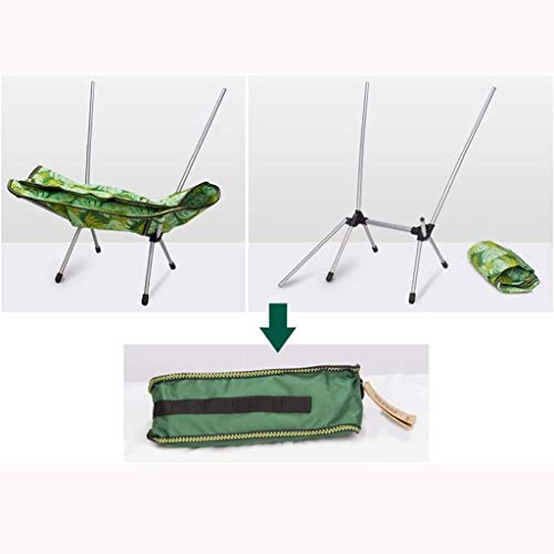 Chaise camping légère robuste et tabouret de pêche pliant randonnée