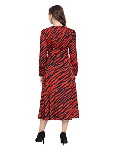 Image of oxolloxo Women Pleated Midi Skirt