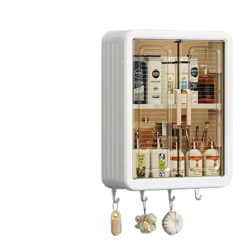 TRISHVA Wall-Mounted Kitchen/Bathroom Storage Cabinet | Space Saving Kitchen Organizer Shelf | Compact Storage for Essentials | Modern Design-image-41