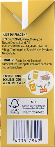 THOMY Les Sauces Käse Sahne Sauce 250ml - Combiblock, 1er Pack (1 x 250ml)