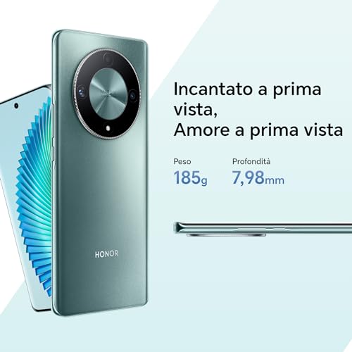 HONOR Magic6 Lite, Sim-Free Mobile Phones, 5G Smartphone, 8GB+256GB, 6,78” Anti-Drop 120Hz Display, 108MP Triple Rear Camera, 5300mAh Battery, Dual SIM, Android 13, Emerald Green - Image 2