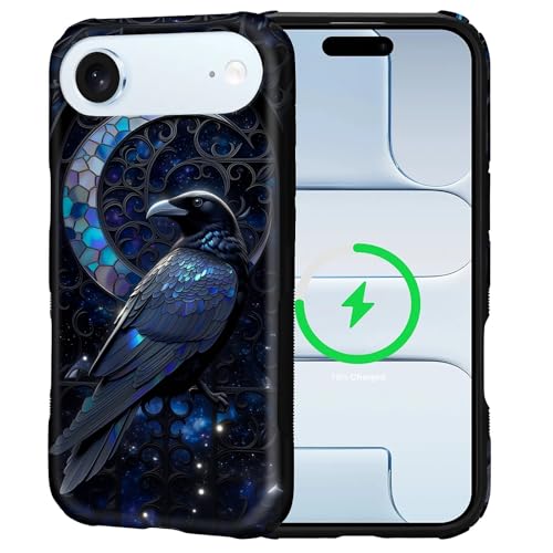 Coque iPhone 17 Air verre teinté lune céleste et protection hybride