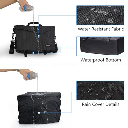 Bolso para cámara con compartimento para laptop 14 pulgadas miniatura 5