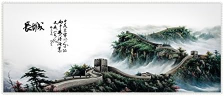 Ximilu Chinese style Anti-Fray Cloth Gaming Mouse Pad, Extended (70CMx30CM, Chinese Great Wall design)