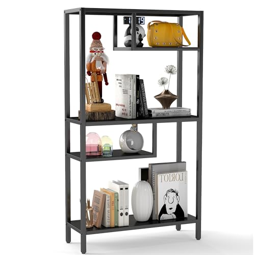 Yukimo 4 Tier Metal Garage Shelves, Modern Shelf for Home