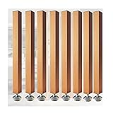 Columna divisora de metal de altura ajustable para sala de estar, restaurante y oficina, elegante poste de división hueco para pasillo y escalera, 160 cm