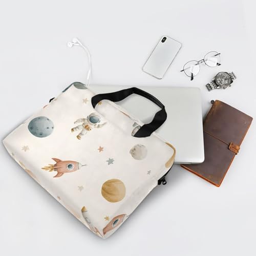Funda para portátil diseño cohete astronáutico 13-15.6 pulg miniatura 7