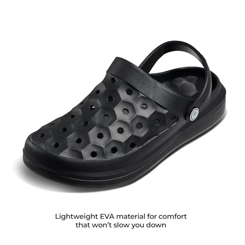 Joybees Varsity Clog Solid Black — view 3