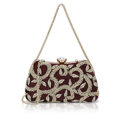 Image of Lavie Signature Women's Trenton Handle Framed Clutch | Ladies Purse | Gift For Women