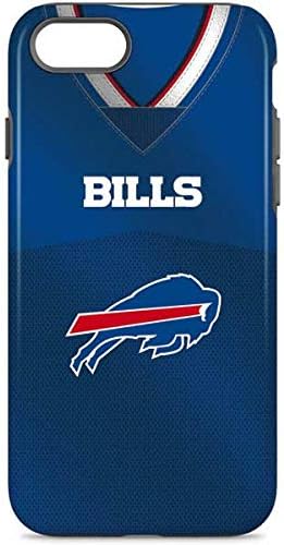 Skinit Pro Phone Case Compatible with iPhone 7 - Officially Licensed NFL Buffalo Bills Double Vision Design