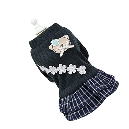 POPETPOP Roupas Mcbling Para Cães Suéter De Malha Vestido Para Cães De Inverno Suéter Bonito Para Cã