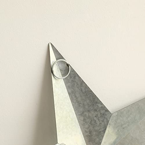 Collective Home 3 Pcs Metal Barn Star, Galvanized Hanging Wall Decor, Farmhouse Wall Sculpture thumb #2