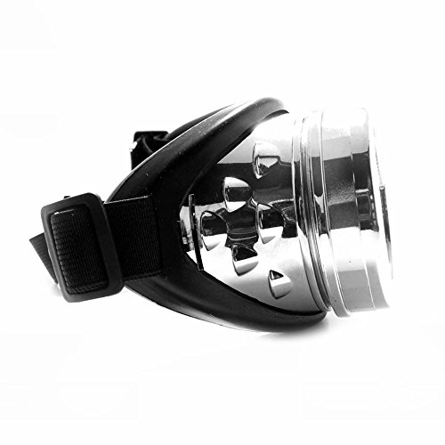 Glofx Wormhole Kaleidoscope Goggles - Festival Rave Costume Cosplay Prism Edm 3D Welding Gothic Goggles (Chrome) #TOP3