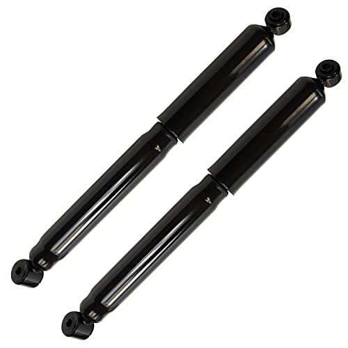 Image of Detroit Axle - 4 Shocks Absorbers for 2011-2022 Chevrolet Silverado 2500 HD | 3500 HD GMC Sierra 2500 3500 HD, Front Rear Shock Absorbers 2012 2013 2014 2015 2016 2017 2018 2019 2020 2021 Replacement