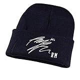 TJZY Unisex Knitted Beanie Hat Star Signature Cap Men's Women Casual Outdoor/RM