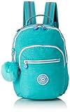 Correas ajustables acolchadas Kipling Seoul GO S Mochila Infantil, 35 cm, 14 Liters, Azul (Deep Aqua C)