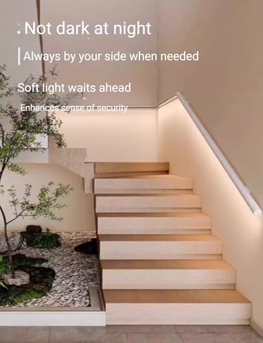 Rambarde d'escalier LED avec détecteur pour intérieur et extérieur - 3