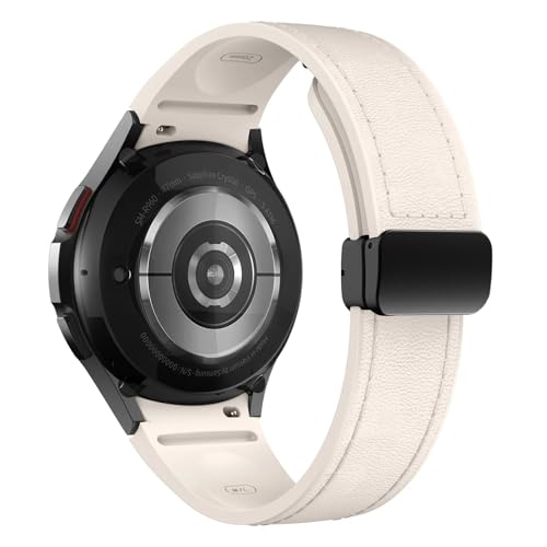 [�����ȓX] ���U�[+�V���R���X�g���b�v �ɓK��Samsung Galaxy Watch 6 5 4 44mm 40mm 20 �u���X���b�g Galaxy Watch 6 4 Classic 47mm 46mm 43mm 42mm(Starlight 1)