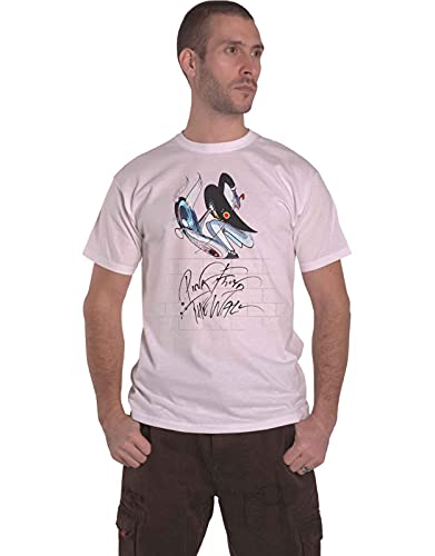 Pink Floyd Floyd The Wall Teacher, T-Shirt Homme, Blanc (White White), X-Large