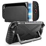 NITHO Funda Acoplable Compatible con Switch 2, Carcasa Protectora con Manija Antideslizante Ergonómica, Antigolpes y Antirrayaduras, Accesorios para Switch 2