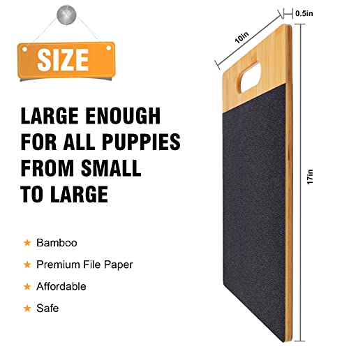 Eoicceoh Dog Scratch Pad For Nails, Dog Nail Scratch Board With Double-Sided Sandpaper, Fear Free Dog Nails Scratch Board, Alternative To Dog Nail Clippers For Large & Small Dogs (17.2 X 10 Inches) #TOP2