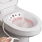 LQKYWNA Actualización De Baño De Asiento con Descarga, Bidé Portátil sobre El Inodoro para Inodoro Estándar Evite Ponerse En Cuclillas Bidet De Lavado Personal para Viajes