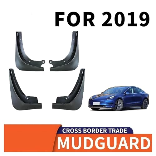 Guardabarros para Tesla Model 3 2019: protección total contra salpicaduras de barro y gravilla 2