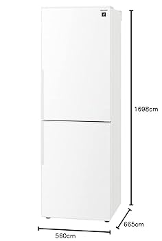 Amazon | シャープ SHARP 冷蔵庫 SJ-PD31H-W プラズマクラスター