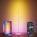 Govee RGBIC Floor Lamp Basic, LED Corner Lamp Works with Alexa, Smart Modern Floor Lamp with Music Sync and 16 Million DIY Colors, Color Changing Standing Lamp for Bedroom Living Room