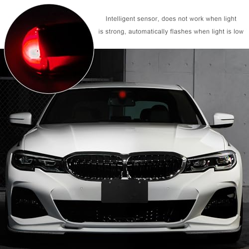 image for KVAEY Car Solar Power Simulated Dummy Alarm, Anti-Theft Simulated Warn