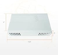 Vista 3 de Blue Buffalo Newhouse Hardware CHM1 Puerta Campana Chime, Blanco