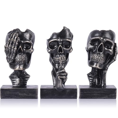 LCCCK Mini Gothic Skull Trio